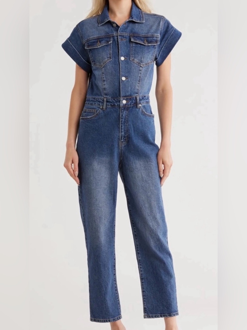 Habitual Blue Denim Women's Jean Overalls